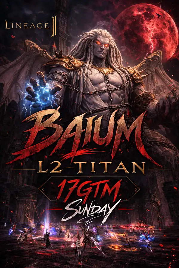 Baium del 19 de abril de 2026: registro del evento especial - L2Titan Lineage 2 Interlude