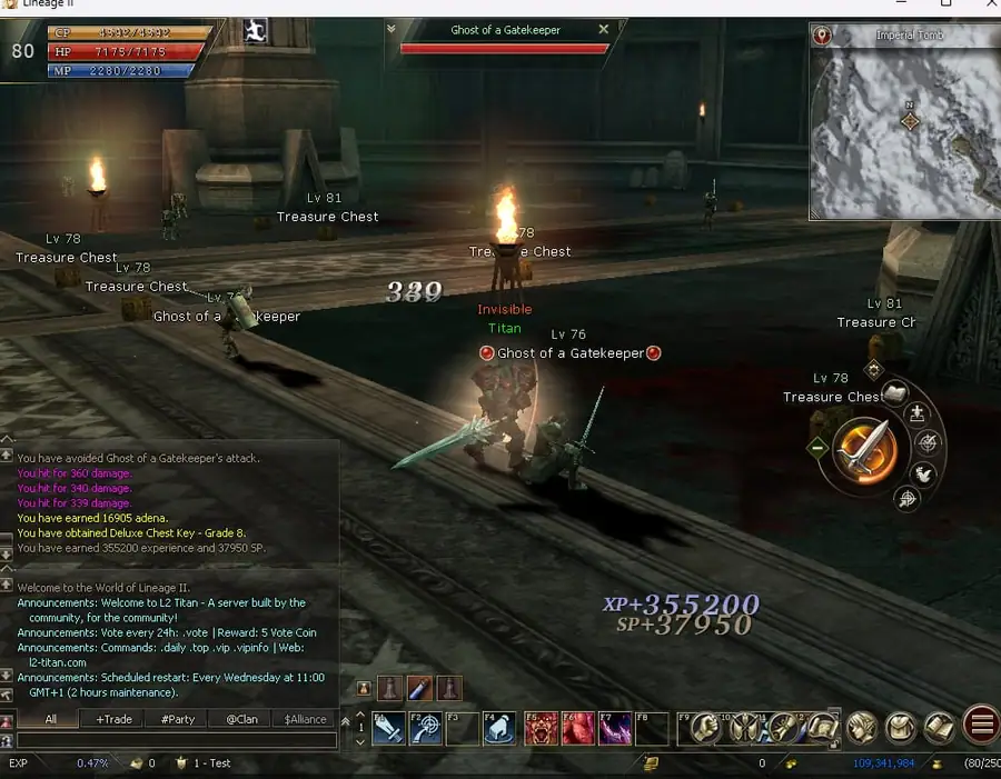 Patch v1 QoL - Drop, voto, Buffer y Substack UI - L2Titan